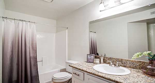 Waterstone Alta Loma Apartment bathroom interior